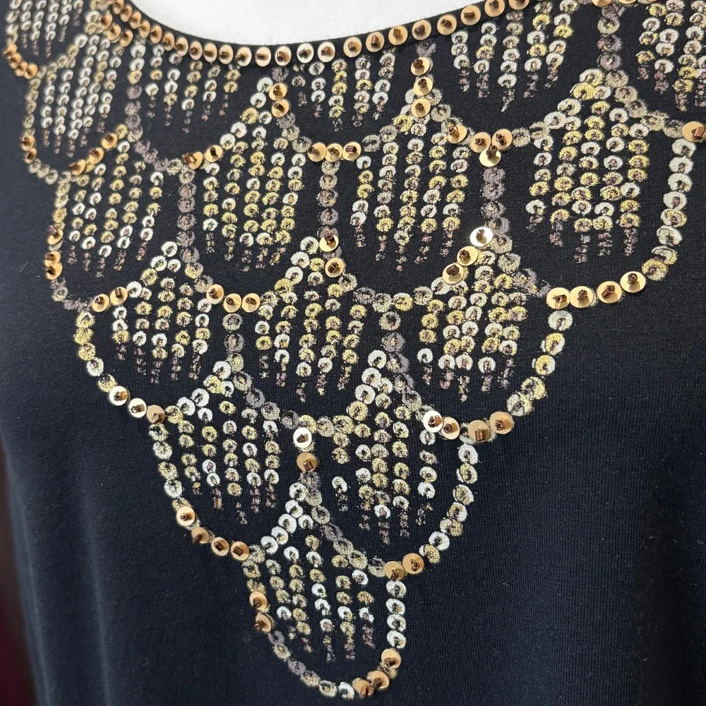 Ruby Rd Embellished Tee - NWOT! - Picture 6 of 9